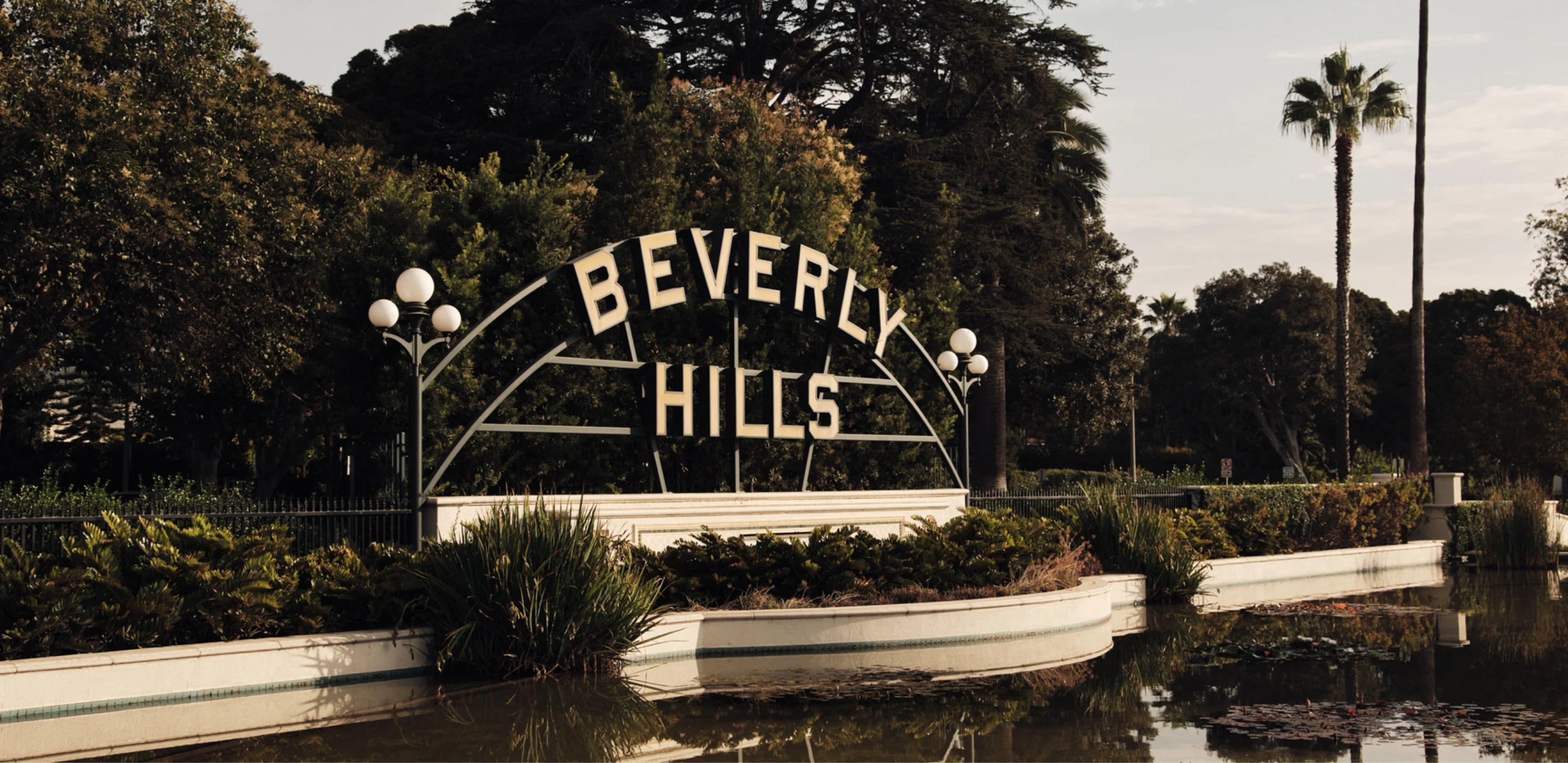 Beverly Hills valet service area