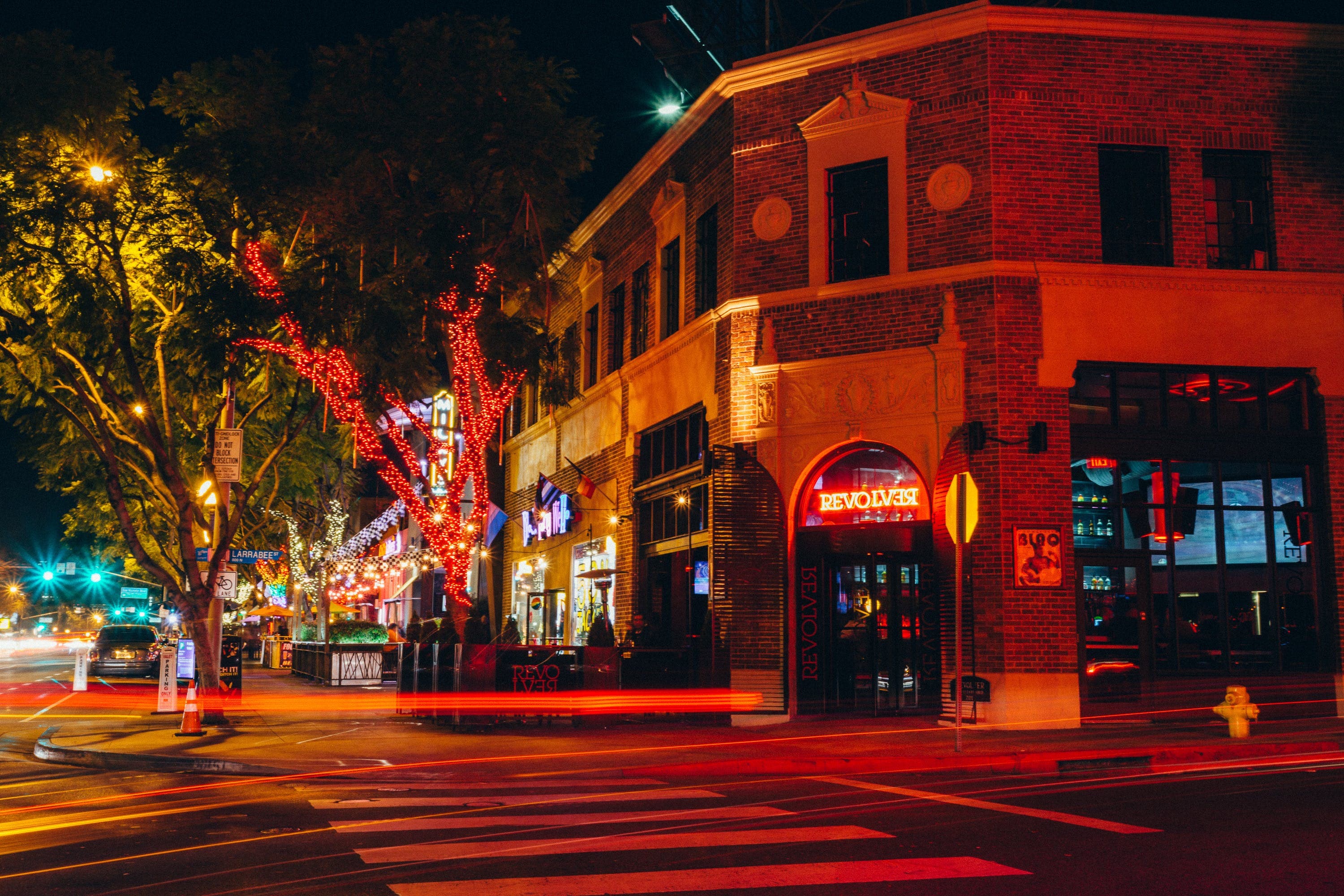 West Hollywood valet service area